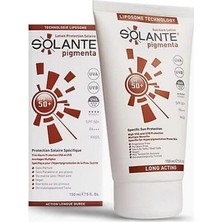 Solante Pigmenta Koyu Lekelere Karşı Güneş Losyonu Spf 50+ 150 ml