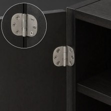 Elovias Sese Alüminyum Oval Menteşe 4cm Saten Renk (104-4-81)