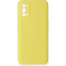 Uryport Realme 7 Pro Kılıf Nano Içi Kadife Silikon - Sarı