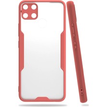 Uryport Realme C15 Kılıf Platin Silikon - Pembe