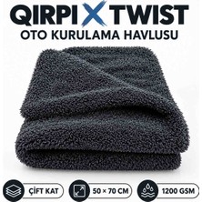 Dnc Clean Dncclean Qirpi x Twist Oto Kurulama Havlusu 50*70 1200 Gsm