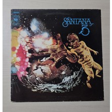 Santana - 3 ( The Third Album ) - 1978 - Dönem Baskı Plak - Longplay - Lp