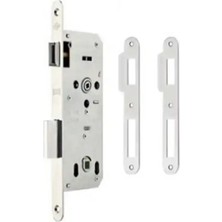 Elovias Kale Kilit 169 R Wc Banyo Kilidi 40MM Rulmanlı Nikel Oval (799O)