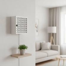 Altınbaşak Dekorasyon Modem Saklama Kutusu 45cm 30cm MDF