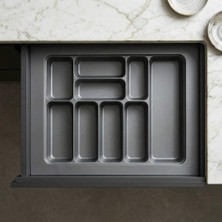 Elovias Sese Plastik Ekonomik Kaşıklık 62X49 cm Antrasit (400-07-06-54)