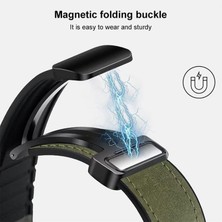 Str Store [hybrid Loop] Huawei Watch Fit 5/fit 5 Pro/fit 4/fit 4 Pro/fit 3 ile Uyumlu Kordon Manyetik Kilit Mekanizmalı Konforlu Fit5 Kayış 1.sınıf Kaplama Deri Görünümlü Fit 5 Pro Kordon