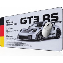 Razador GT3 RS Motorsport Edition 90X40 cm XXL Gaming Profesyonel 1. Sınıf Oyuncu Mouse Pad Kaymaz Taban (4 Mm) Mousepad