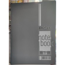 Ada Çanta Kırtasiye Dazzle A4 120 Yaprak Spiralli Çizgili Defter ARD990001