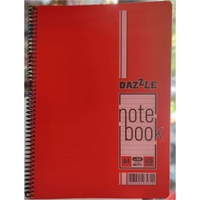 Ada Çanta Kırtasiye Dazzle A4 120 Yaprak Spiralli Çizgili Defter ARD990001