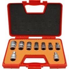 Rico 007-RC9010 9 Parça Torx Lokma Seti Takımı E Dişi 1/2''