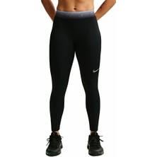 Nike Nıke W Nıke Pro Df Mr 7/8 Tıght Tt Grdnt Kadın Antrenman Pro Tayt IM9953-010 Siyah