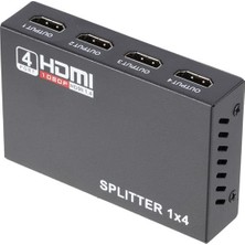 Str Store PM-12081 1080P 4KX2K 4 Port HDMI Splitter Dağıtıcı 1.4V