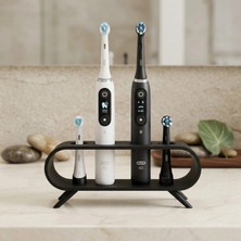 Pilco Enerji (Oral-B iO Uyumlu) Dual Diş Fırçası Standı ve Başlık Tutucu