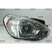 Maher Hyundai Accent Era 2009-2011 Far Elektrikli Beyaz Sağ (Oem NO:92102-1E089)