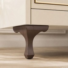 Elovias Lükens Ayak Kahverengi Mobilya Ayağı 14cm