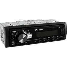 Omrs Store Pioneer MVH-140BT USB Fm Aux Mp3 Bluetooth'lu Mekaniksiz Oto Teyp 4X50 Watt