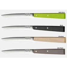Opinel Bon Appétit Steak Knife Wood N°125 Sofra Bıçağı Black
