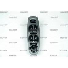 Maher Cam Açma Anahtarı Ön Sol Accent 2000-2005 (Ayna Ayar Anahtarlı) (Adet) (Oem NO:9357025020YN)