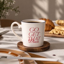 Evidea Kitchen Go Get That Dream Kupa - Renkli - 290 ml