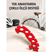 Efnaz Style Çok Amaçlı Bisiklet Anahtarı 6-17 mm Çok Fonksiyonlu Bisiklet Tamir Anahtarı