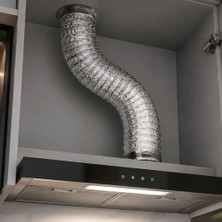 Elovias Sese Telli Aspiratör Davlumbaz Borusu 2 Metre (HA252)