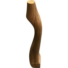 Elovias Sese Klasik Kulaksız Ham Ahşap Masa Ayağı 45CM (401-25-45-01)