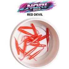 Pandora Balıkçılık Pandora Nori Sızdırmaz Kutu Lrf Silikon Red Devil (15 Pcs)