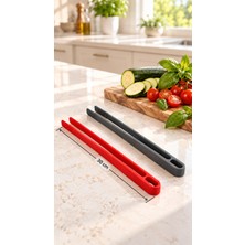 Nishev.com Evini Sev Silikon Mutfak Servis ve Kızartma Maşası - 29 cm Büyük Boy 2-Adet