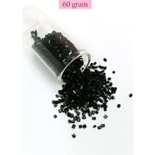 Bin1çeşit Kesme Cam Boncuk 2mm - 60 Gram - Siyah - BNC360