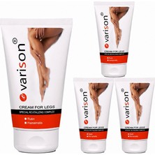 TKÇ Varcosin Bacak Bakım Kremi 50 ml 4 Adet Bzs