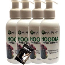 TKÇ Hoodia Herbal Extracts Hot Slimming 4AD &tight Sıkılaştırıcı Masaj Kremi 150 Ml+ Jel Bzs