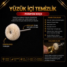 Torna Türk Yüzük Içi Temizlik Ponpon Keçe