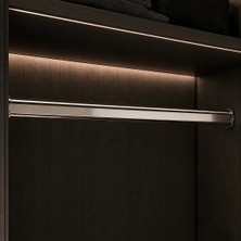 Elovias Sese Metal Oval Askı Borusu Krom 1 Metre (414-04-18)