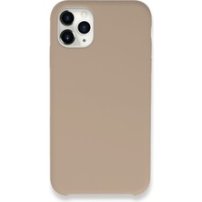 TKÇ Apple iPhone 11 Pro Max Uyumlu Kılıf Lansman Legant Silikon - Açık Pembe Bzs