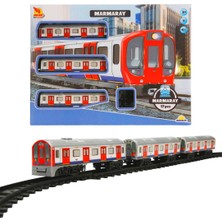 Sunman Suncon Marmaray Sesli ve Işıklı Tren Seti Oyuncak 17 Parça 3+ Yaş