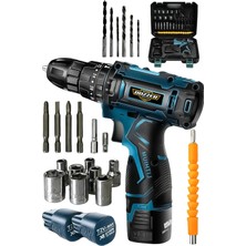 Maison Luré Titan Serii 58VOLT 12 Ah 27 Pcs Vidalama Şarjlı Matkap Akülü Vidalama