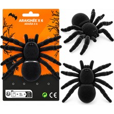 Süsle Bebek ve Parti Halloween Pelüş Örümcek Süs, 15 cm - 1 Adet