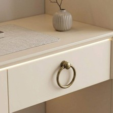 Elovias Nobel Cordia Düğme Kulp Antik Sarı (7584-94)