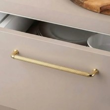Elovias System Mobilya Kulbu Gold/Gold Branch Renk 320mm Kulp (SY4682 0320 GL-GB)