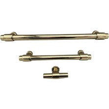 Elovias System Mobilya Kulbu Altın Renk 320mm Kulp (SY4686 0320 GL-GL)