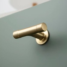 Elovias System Düğme Mobilya Kulbu Gold Branch 55mm Tek Delikli Kulp (SY4710 0008 GB)