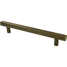 Elovias System Mobilya Kulbu Antik Sarı Renk 224mm Kulp (SY8767 0224 ABM-ABM)