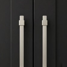 Elovias System Mobilya Kulbu Saten Renk 128mm Kulp (SY9223 0128 NB-NB)
