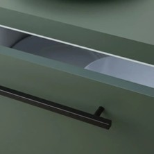 Elovias System Mobilya Kulbu Siyah Renk 128mm Kulp (SY8807 0128 AL6)