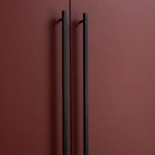 Elovias System Mobilya Kulbu Siyah Renk 960mm Kulp (SY8702 0960 AL6-AL6)
