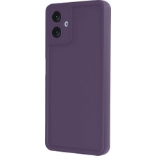 Efnaz Style Samsung Galaxy A06 Kılıf Viera Silikon - Mürdüm