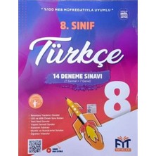 TeknoKapsül Fit Yayınları 8. Sınıf Türkçe 14 Deneme Sınavı