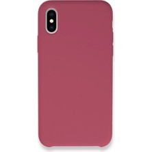 Efnaz Style Apple iPhone Xs Max Kılıf Lansman Legant Silikon - Fuşya