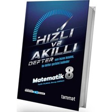 TeknoKapsül Tammat Yayıncılık 8. Sınıf Lgs Matematik Hızlı ve Akıllı Defter