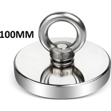 Süper Güçlü 80MM Çapında Fishing Magnet Halkalı Neodyum Pot Mıknatıs , Kanca Kurtarma Mıknatıs